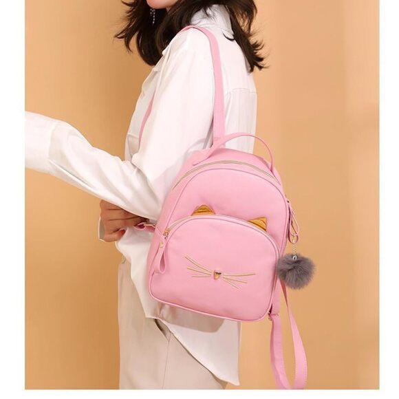 9261 Mini Backpack for Girls Teens Small Cat Backpack Purse main image 5